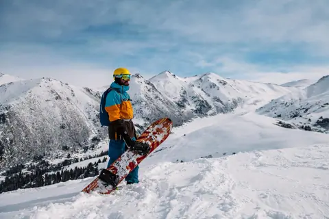 Snowboard in Kyrgyzstan