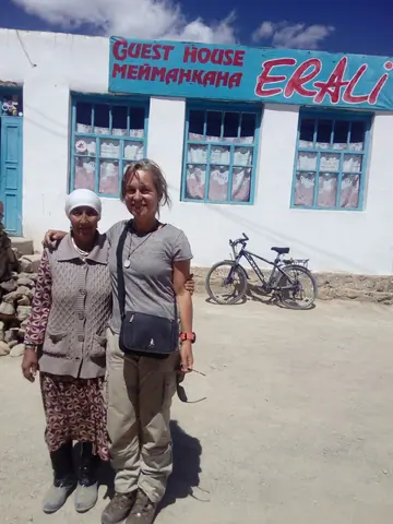 Accommodation provided by Erali's family in Murghab