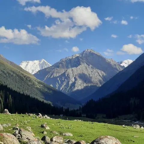 Peak Palatka, Teskei Alatoo range, Kyrgyzstan