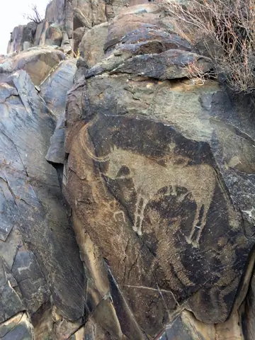 Tamgaly petroglyphs Kazakhstan