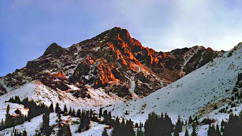 Shymbulak Peak, Kazakhstan