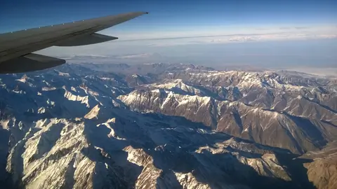 Flight Kyrgyzstan - Tajikistan