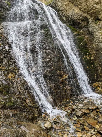Issyk Ata waterfall