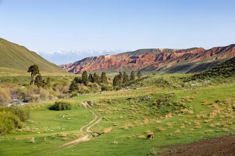 Chong Kyzyl Suu lower valley