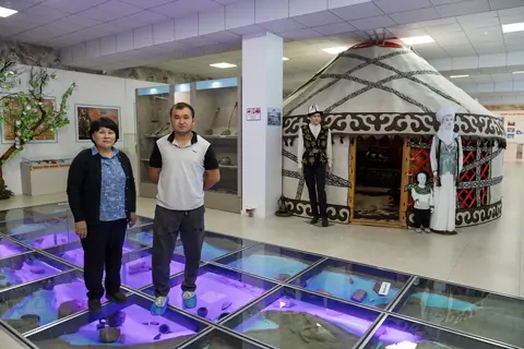 Museum of Orgochor with yurt
