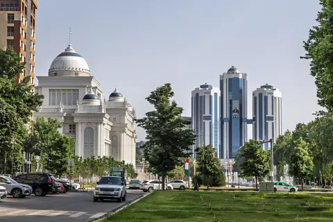 Buidings in Dushanbe