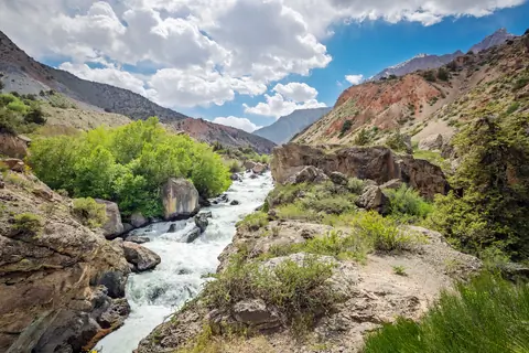 Fann river near Iskanderkul