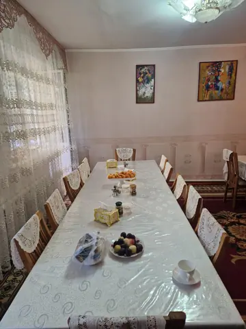 Dining room of Baktygul Guesthouse in Naryn