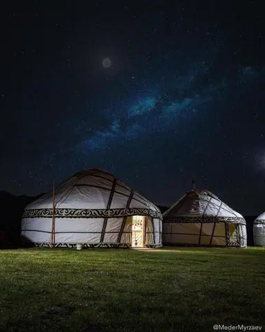 Yurt camp  Ulush