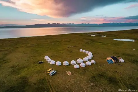 Yurt camp  Ulush
