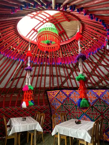 Yurt camp Zalkar
