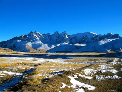 Kok Kyia valley winter