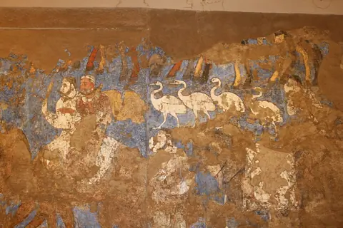 Ambassadors' Painting (details)
