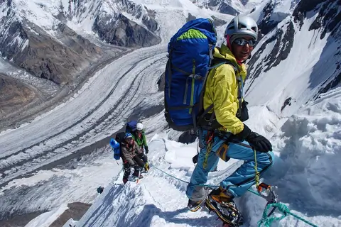 Inylchek glacier