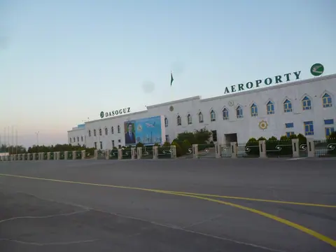 Dashoguz Airport Early A.M.