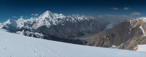 Inylchek glacier