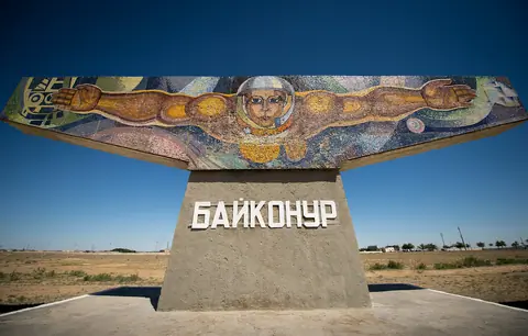 Baikonur Mural