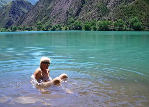 Ak-Kel lake of Moldo Too range