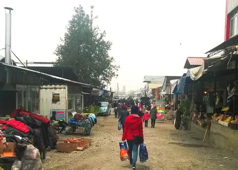 Bazar of Jalal Abad - Kyrgyzstan