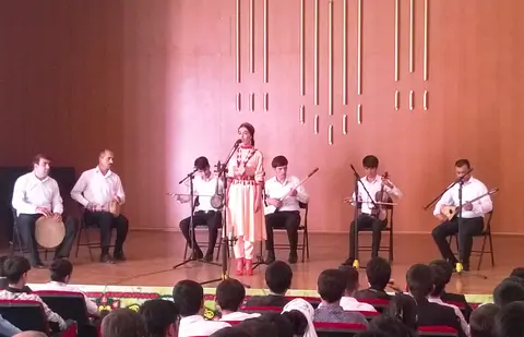 Concert at Musical Conservatoire of Dushanbe