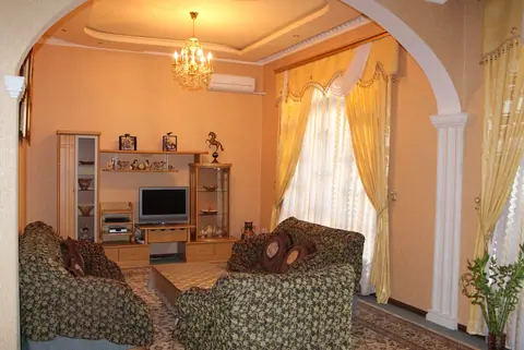 Green House Hostel in Dushanbe - living room