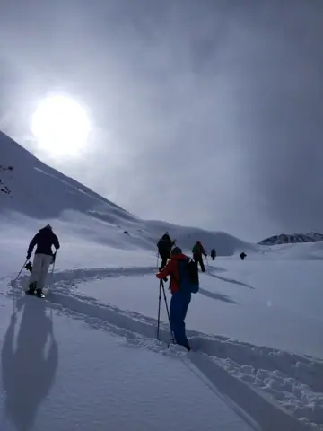 Snowshoeing in Kyrgyzstan