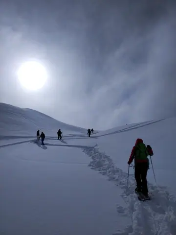 Snowshoeing in Kyrgyzstan