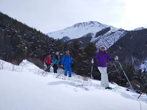 Snowshoeing in Kyrgyzstan