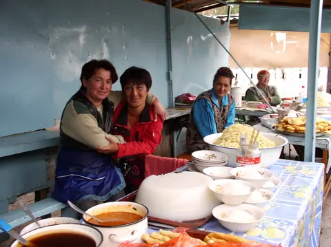 Karakol city bazar