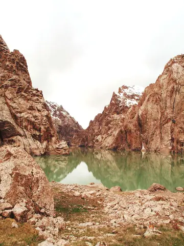 Kel-Suu lake