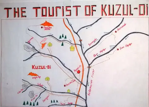 Kyzyl Oy map