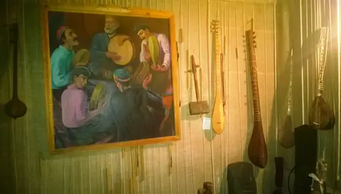 Old musical instrument of Tajikistan