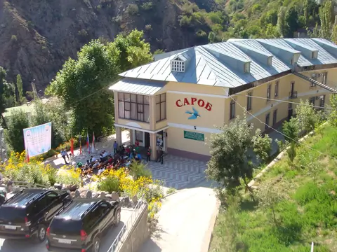 Sarob Hotel in summer