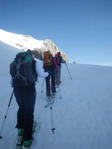 Skitouring in Arslanbob - Ferghana range - Kyrgyzstan