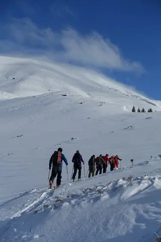 Ski Touring in Jergalan Village 