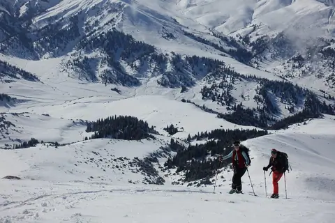 Ski Touring in Jergalan Village 