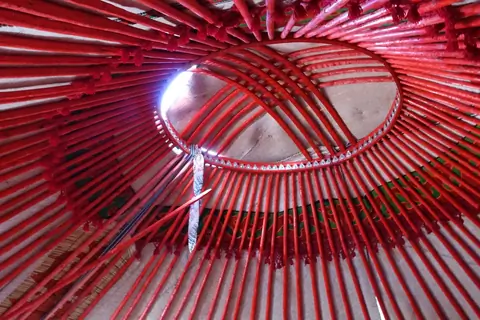Yurt in the Jergalan Village 