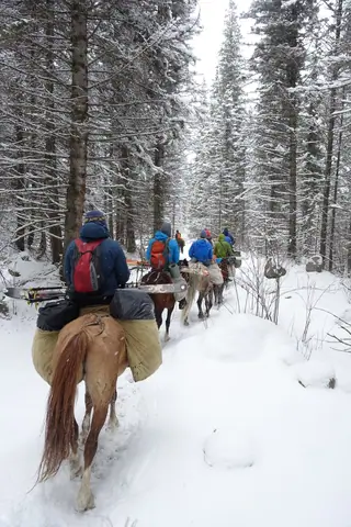Ski Touring in the Karakol Gorge, Kyrgyzstan