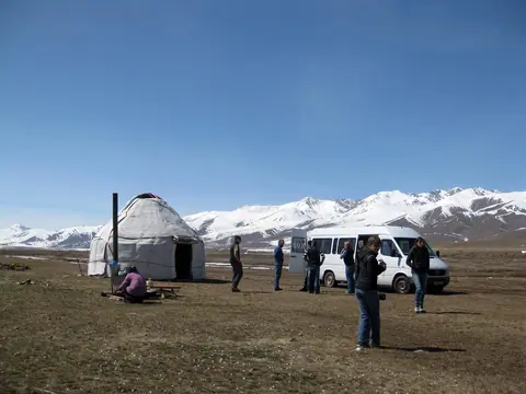 Randonnée à ski au Kirghizistan - Vallée de Suusamyr