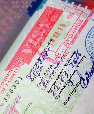 Visa for Tajikistan