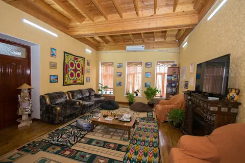 Living room Yeti Hostel Dushanbe