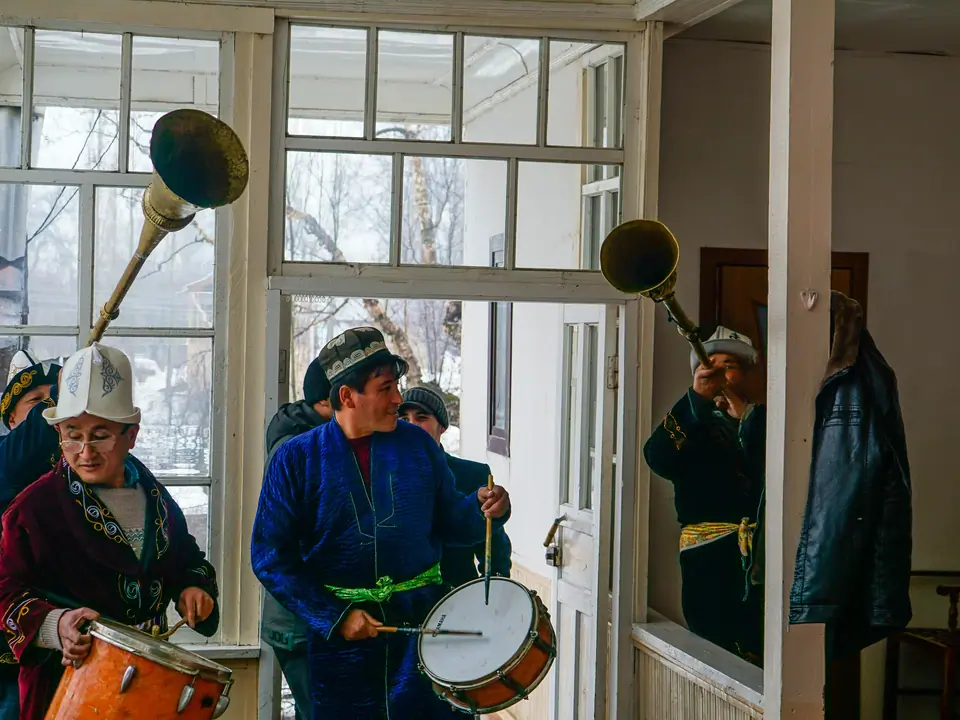 Folkloric Uzbek concert Arslanbob