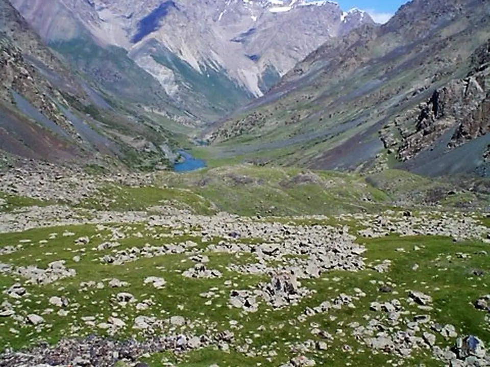 Turquoise lake