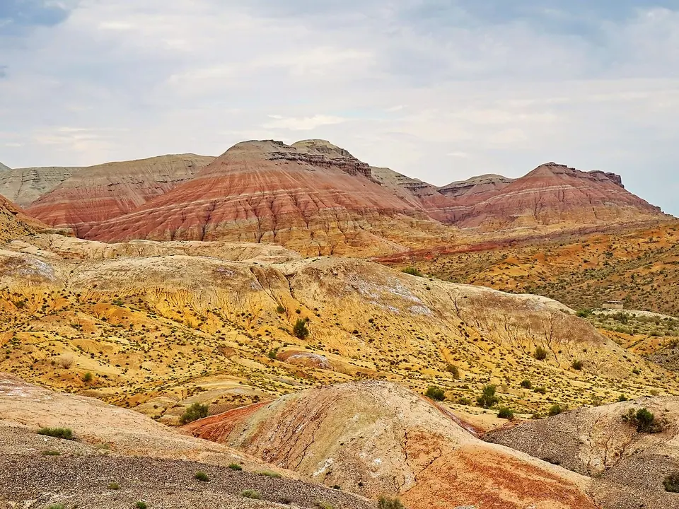 Part of the National park of Altyn Emel