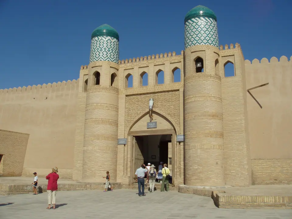 Khiva Fortress entrance Ichan Kala