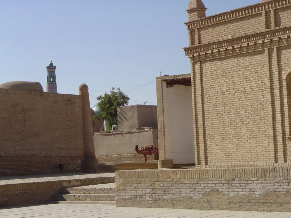 Khiva Fortress street of Ichan Kala