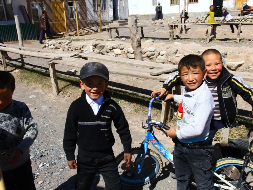 Children paying