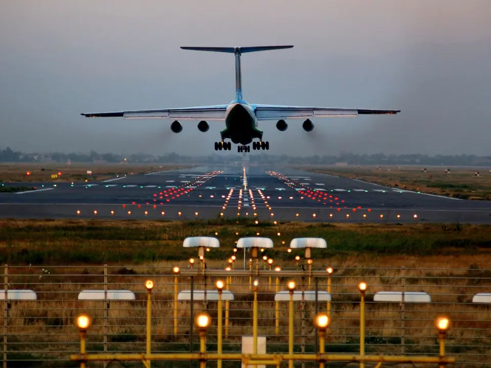 Landingat Tashkent International Airport