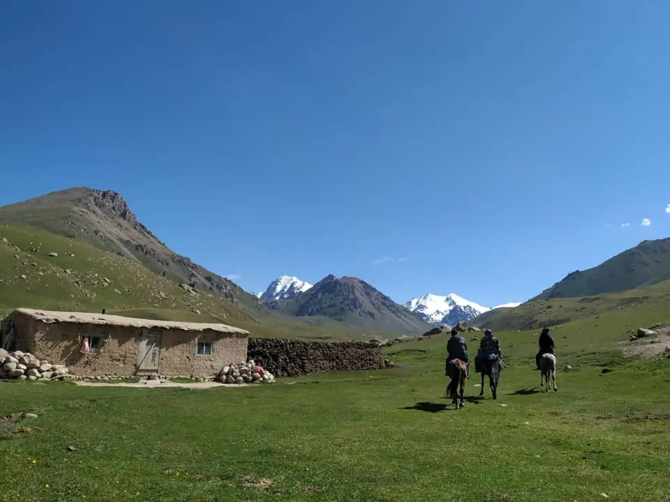 Summer farm in Djar Korumdu valley