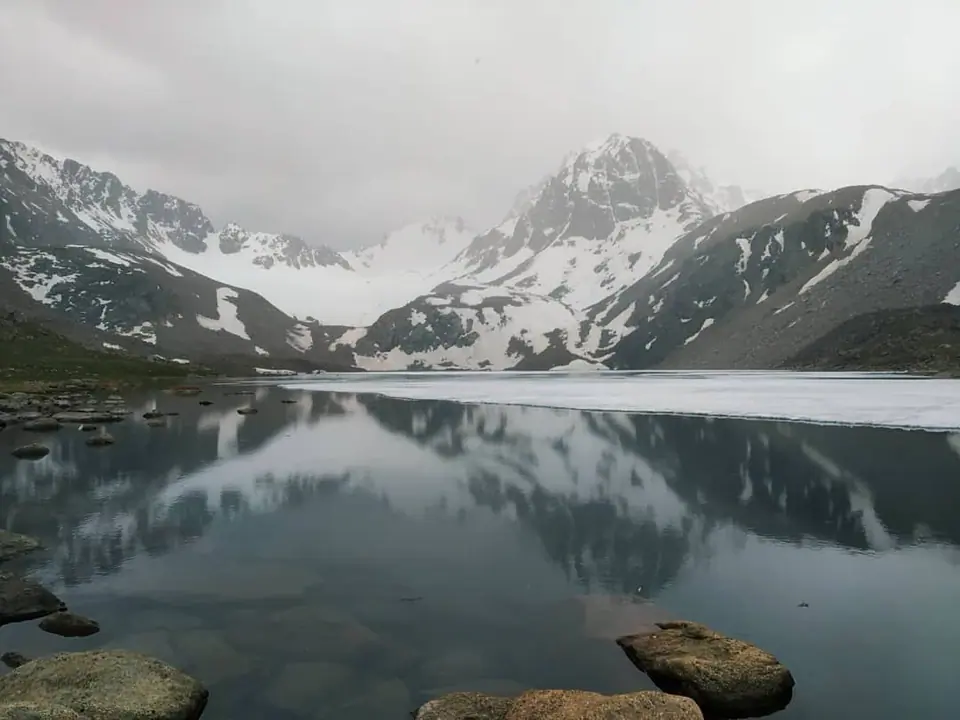Baba Ata peak in Djar-Korumdu valley